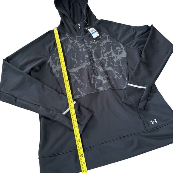 Under Armour Out Run The Cold 1/2 Zip Jacket Women Size XL NWT - Picture 2 of 6